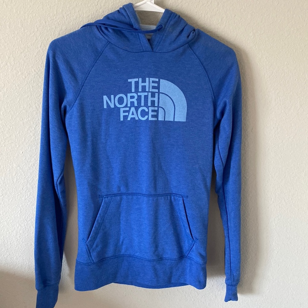 Womens Light blue The North Face Hoodie (NWOT)